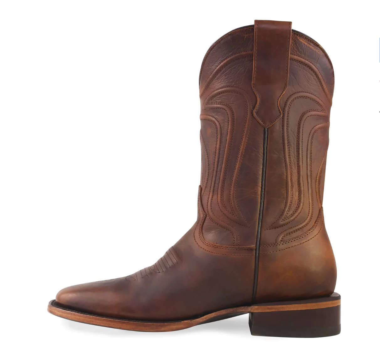 DUKE -  Wide Square Toe