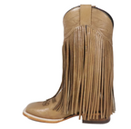 CHLOE FRINGE - Square Toe