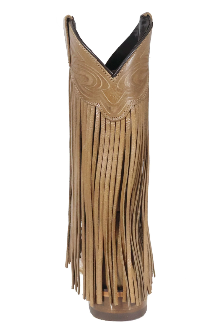 CHLOE FRINGE - Square Toe