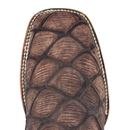 PIRARUCU MATE PRINT - Wide Square Toe