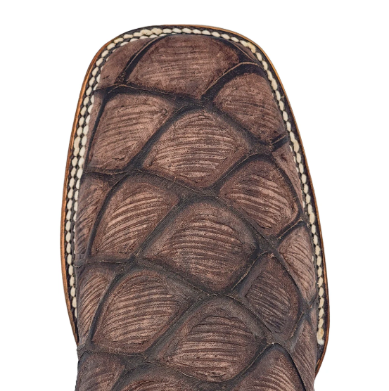 PIRARUCU MATE PRINT - Wide Square Toe