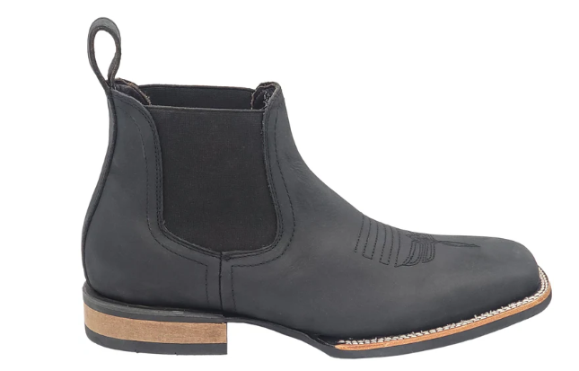 KINGSTON HORSE - Wide Square Toe Short